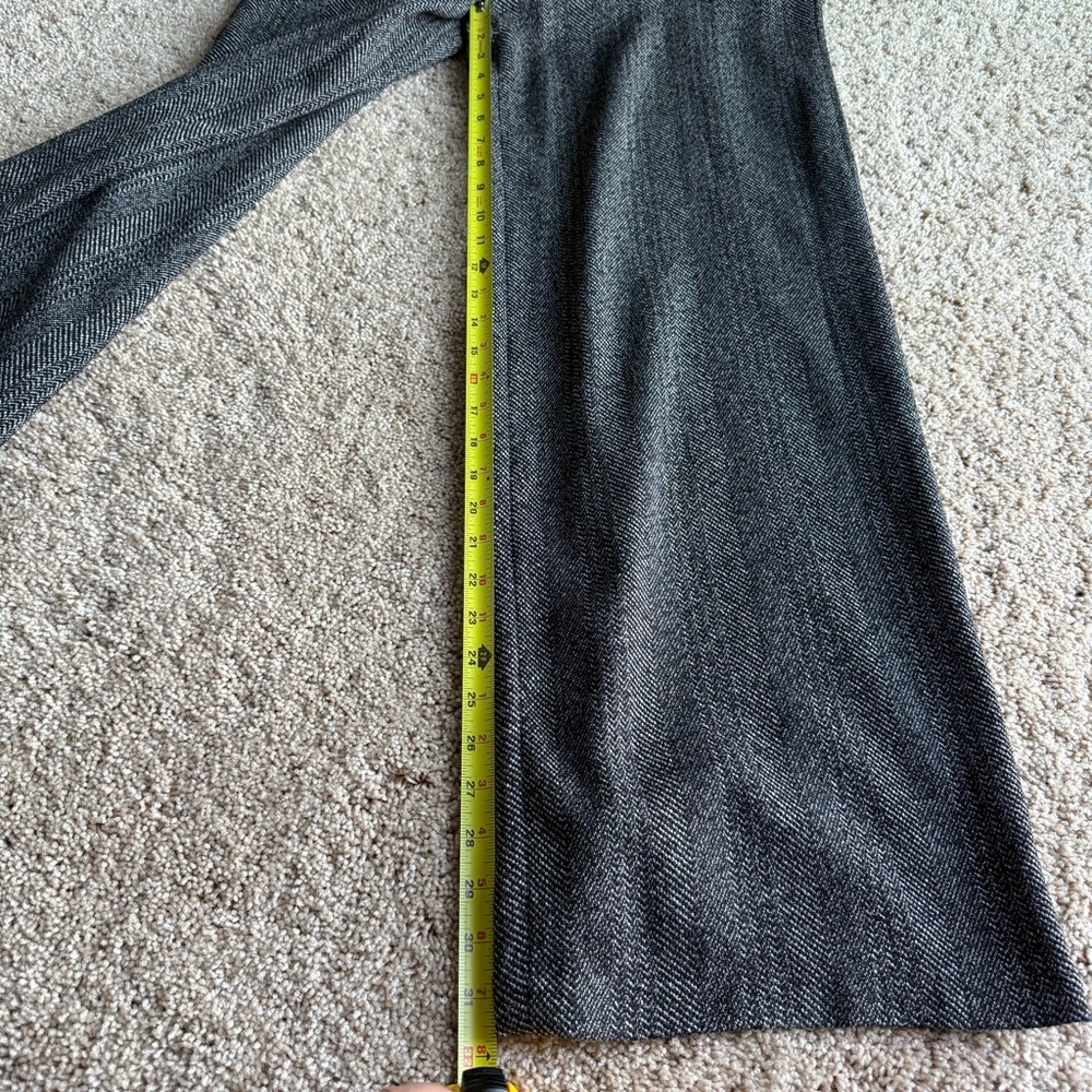 Studio M Women’s Charcoal Wide-Leg Size 10 Dress Pants Gray Office Career - Picture 6 of 6
